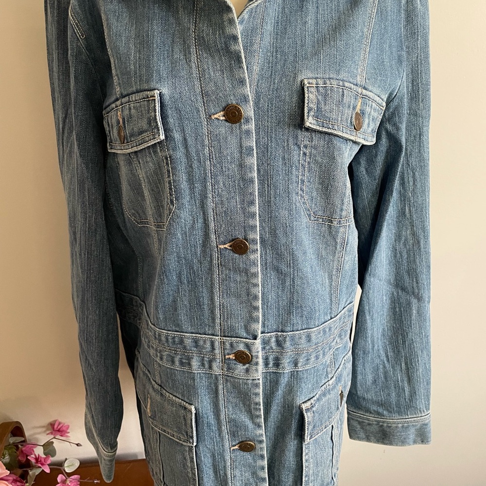 Eddie Bauer Denim Chore Coat View 2